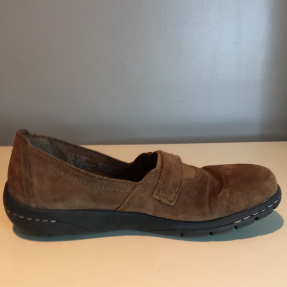 Croft Barrow Shoes Casual Slip On Loafers Brown Leather Closed Toe - Picture 6 of 14